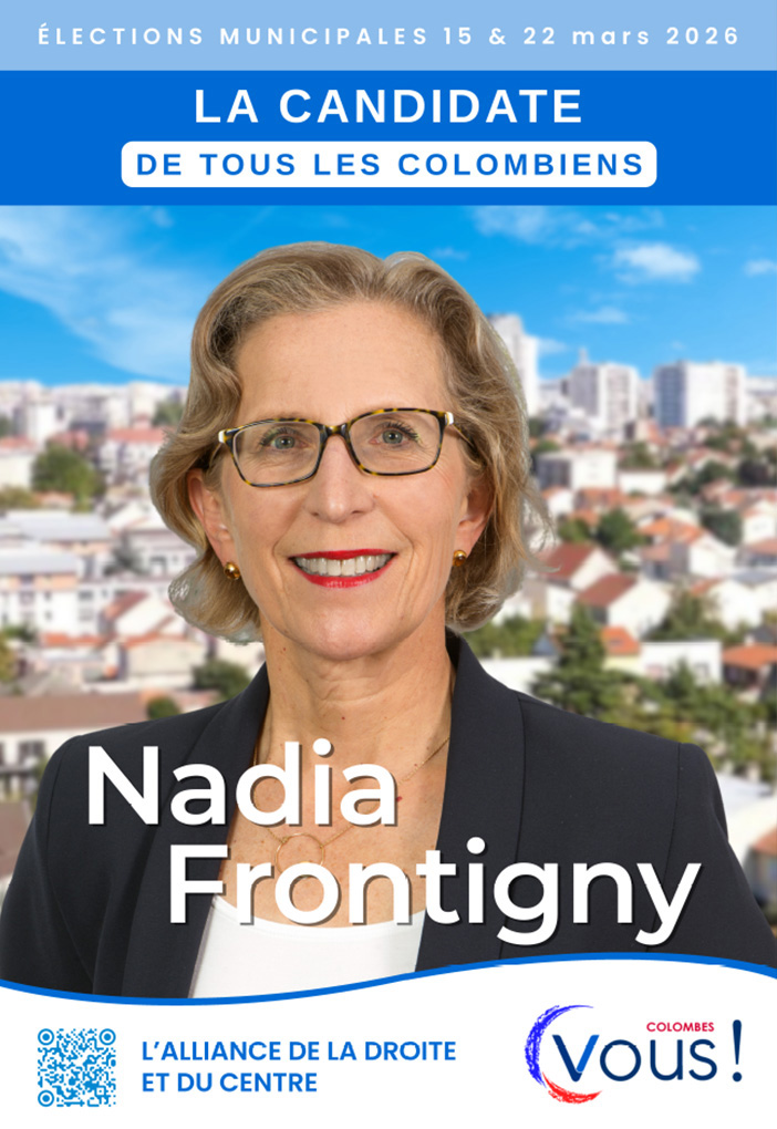 Municipales Colombes 2026 Nadia Frontigny