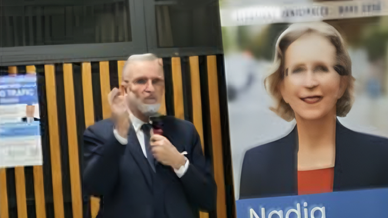 Étienne Blanc à Colombes